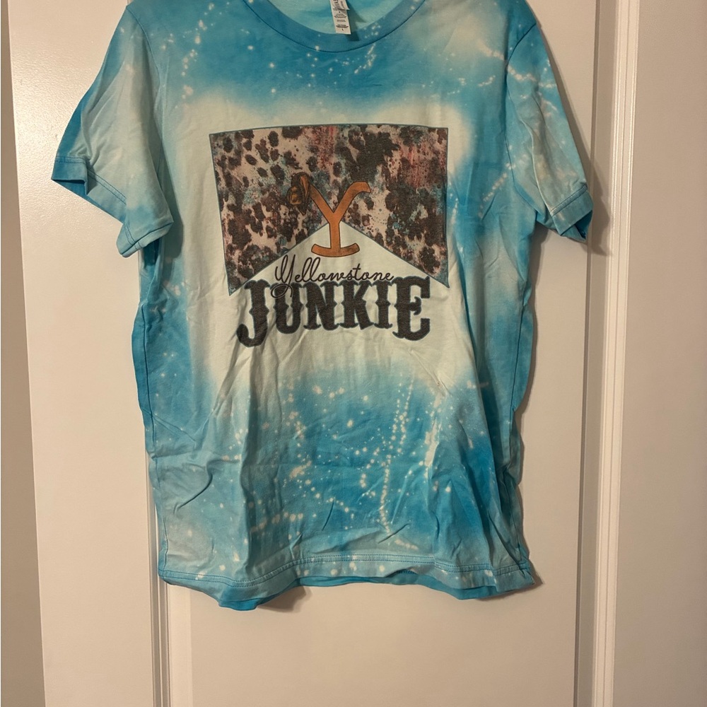 Tie-Dye women’s  Tee - Blue